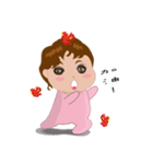 cute baby(Pink)'s life（個別スタンプ：8）