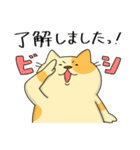 敬語でぶち猫にゃんちゃん2（個別スタンプ：4）