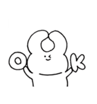 演劇うさぎ（個別スタンプ：3）