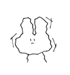 演劇うさぎ（個別スタンプ：17）