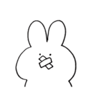演劇うさぎ（個別スタンプ：24）