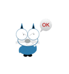 ネコ型リアクションROBO（個別スタンプ：4）