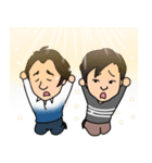 愉快な兄弟（個別スタンプ：6）