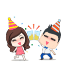 Oilly ＆ Yoyea（個別スタンプ：15）