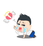 Oilly ＆ Yoyea（個別スタンプ：16）