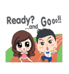 Oilly ＆ Yoyea（個別スタンプ：19）