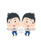 Oilly ＆ Yoyea（個別スタンプ：21）