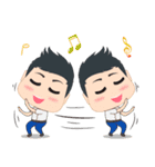 Oilly ＆ Yoyea（個別スタンプ：26）