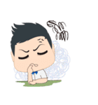 Oilly ＆ Yoyea（個別スタンプ：35）