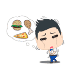 Oilly ＆ Yoyea（個別スタンプ：38）