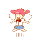 Pink Girl Daily（個別スタンプ：6）