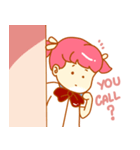 Pink Girl Daily（個別スタンプ：8）