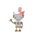 Robota and Friends（個別スタンプ：8）