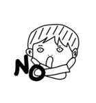 ゆるすぎる人（個別スタンプ：6）
