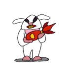 KM42 Baby Bunny（個別スタンプ：37）