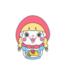おてんばずきんちゃん（個別スタンプ：2）