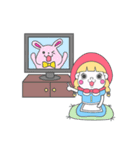 おてんばずきんちゃん（個別スタンプ：3）
