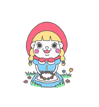 おてんばずきんちゃん（個別スタンプ：6）