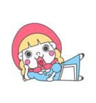 おてんばずきんちゃん（個別スタンプ：36）