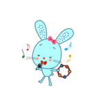 Pearl Rabbit（個別スタンプ：7）