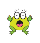 One of us: Mischievous Green Frog（個別スタンプ：5）
