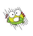 One of us: Mischievous Green Frog（個別スタンプ：20）