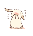 Long Furry Bunny and Short Furry Bunny（個別スタンプ：6）