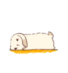 Long Furry Bunny and Short Furry Bunny（個別スタンプ：9）