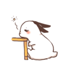 Long Furry Bunny and Short Furry Bunny（個別スタンプ：22）