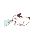 Long Furry Bunny and Short Furry Bunny（個別スタンプ：25）