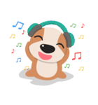 Brownie Bowow, the brown dog（個別スタンプ：5）