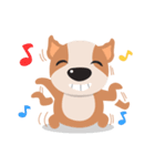 Brownie Bowow, the brown dog（個別スタンプ：8）