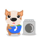 Brownie Bowow, the brown dog（個別スタンプ：11）