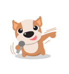 Brownie Bowow, the brown dog（個別スタンプ：19）