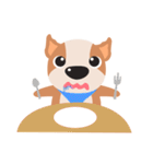 Brownie Bowow, the brown dog（個別スタンプ：25）