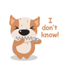 Brownie Bowow, the brown dog（個別スタンプ：26）