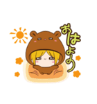 ログルミ★くまこ日常ver（個別スタンプ：1）