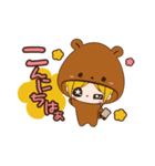 ログルミ★くまこ日常ver（個別スタンプ：3）