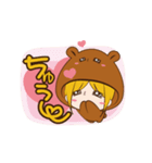 ログルミ★くまこ日常ver（個別スタンプ：13）