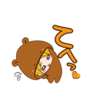ログルミ★くまこ日常ver（個別スタンプ：16）