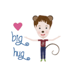 Sweet couple with a cute stickers.（個別スタンプ：26）