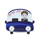 Sweet couple with a cute stickers.（個別スタンプ：29）