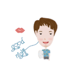 Sweet couple with a cute stickers.（個別スタンプ：32）