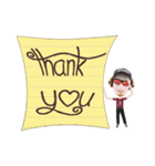 Sweet couple with a cute stickers.（個別スタンプ：34）