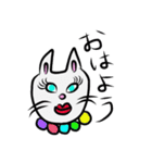 お猫さんにひれ伏せろ（個別スタンプ：3）