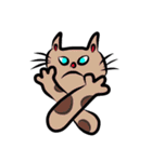 お猫さんにひれ伏せろ（個別スタンプ：7）