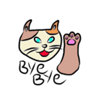 お猫さんにひれ伏せろ（個別スタンプ：10）