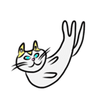 お猫さんにひれ伏せろ（個別スタンプ：15）