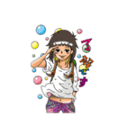 パーティクルンピー（個別スタンプ：34）