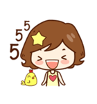 Ni-Than : Lovely Girl（個別スタンプ：2）